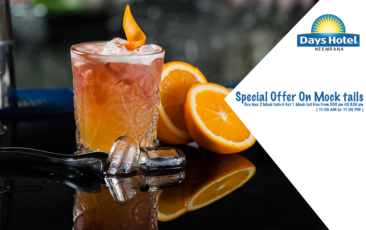  Mocktail offer